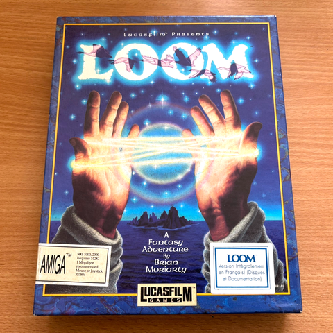 Loom box (1990, Lucasfilm Games)