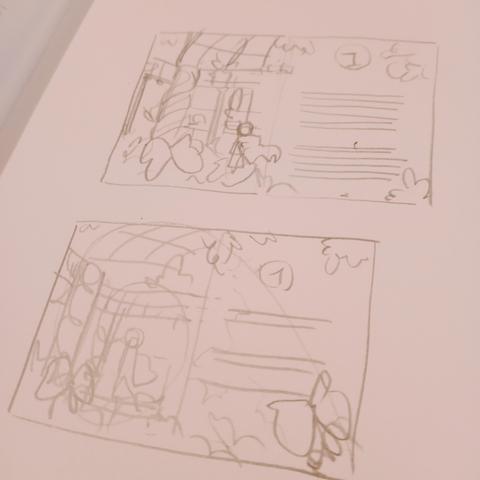 Photographie de mini composition d'illustration de livre au crayon à papier.