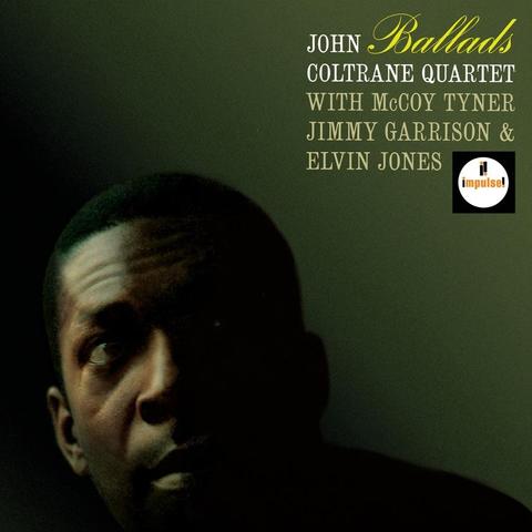 An image of the cover of the album 'Ballads' by John Coltrane Quartet