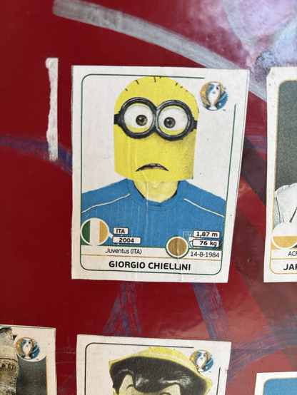 Chiellini come un minion