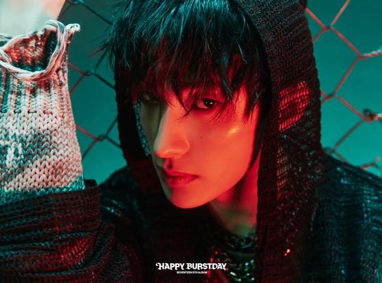 Image shows DK from Seventeen.