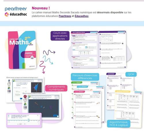 sacado cahier manuel 2e