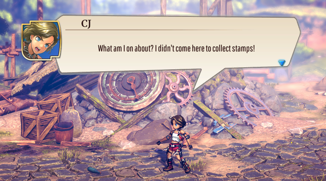 Screenshot of Eiyuden Chronicle: Rising.
