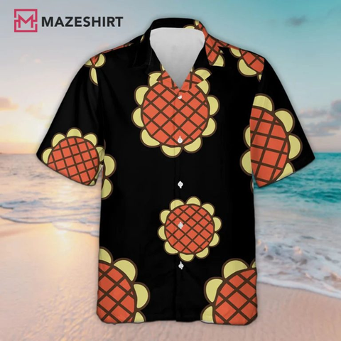 Anime Sunflower Unisex Hawaiian Shirt
