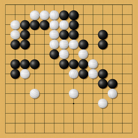 ChatGPT's reconstruction of a 13x13 go board is actually 14x14 and it has changed the configuration of the stones.