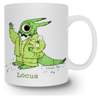 green shaun tan alien mug