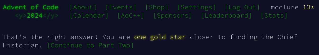 That's the right answer! You are one gold star closer. That's the right answer! You are one gold star closer.