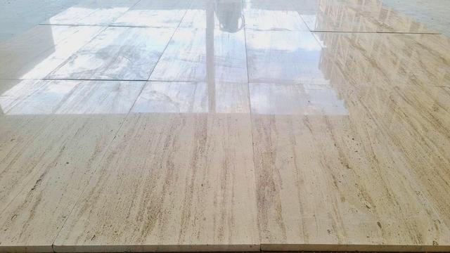 Moca Cream Limestone flooring with 2cm thickness and 40x open size, ideal for warm and neutral interior finishes across UAE.