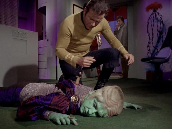 Columbo in a scene from TOS
