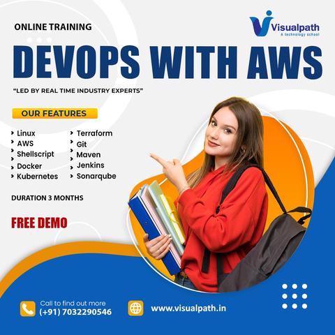 Visualpath DevOps Training Institute in Ameerpet offers hands-on learning with expert guidance. Master automation and cloud deployment with our DevOps Online Course, designed for real-world project experience. Stay ahead in the IT industry with cutting-edge DevOps strategies. Call +91-7032290546 for a free demo today!
Visit our Website: https://visualpath.in/devops-training.html
WhatsApp:  https://wa.me/c/917032290546
Visit Blog: https://visualpathblogs.com/category/devops-with-aws/ 
