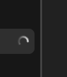 Very poorly executed classic bent gradient on a spinner. 