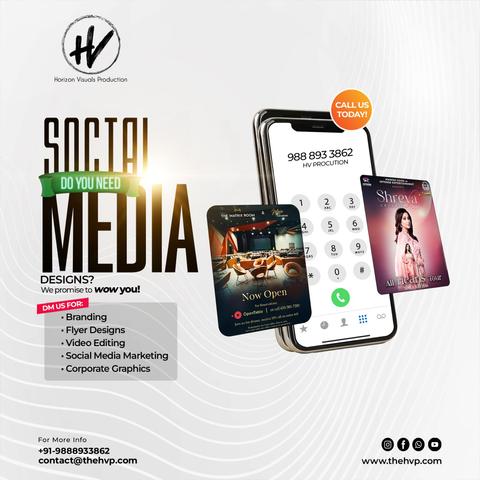 social media marketing by hv production
