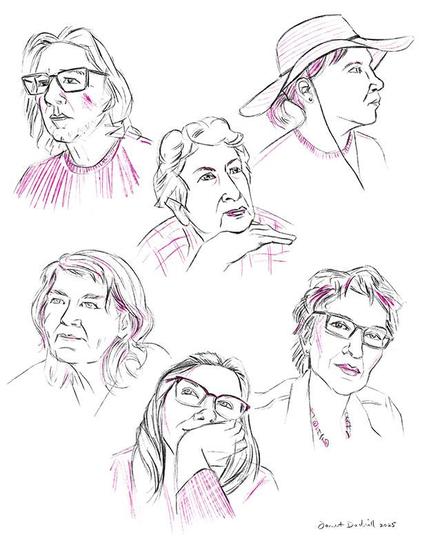 iPad portraits