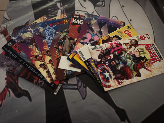 Comic books world by Janeen g