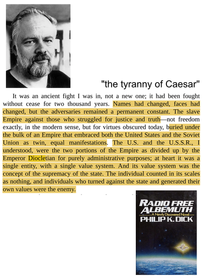 P. K. Dick citation