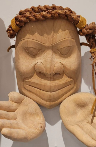'The Storyteller' - by Northwest Coast First Nations Nisga'a Artist Isaac Tait (son of Norman Tait).