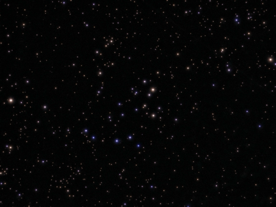 NGC 225 cluster as seen by the Odyssey Pro. 
