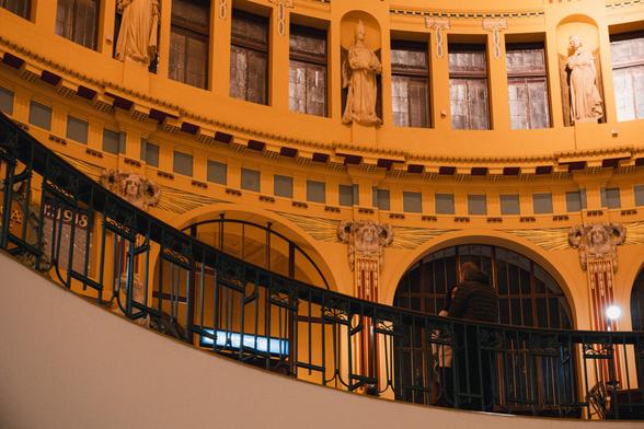 Alte Empfangshalle in Prag