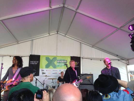 The “Andy Gill and friends” version of Gang of Four at SXSW 2015
