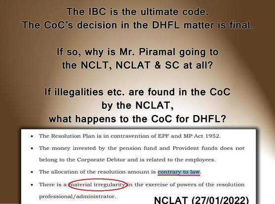 The article strongly commends the NCLT (May 19, 2021) and NCLAT (January 27, 2022) for their bold rulings in the DHFL insolvency case, which criticized the exclusion of ex-promoters, exposed irregularities in the resolution plan by Ajay Piramal, and questioned the opaque conduct of the RBI-appointed Committee of Creditors (CoC). It highlights the lack of transparency in auditing, denied access to CoC audits under RTI, and systemic disregard for small depositors. The authors critique the Supreme Court’s April 1, 2025, judgment for upholding the resolution plan without adequately addressing these issues, while remanding the matter of avoidance transaction recoveries to the NCLT. Emphasizing a pro-people, constitutional ethos, the piece appeals to NCLT and NCLAT to uphold their earlier stances and protect public interest, calling for justice and restitution for DHFL’s small depositors.