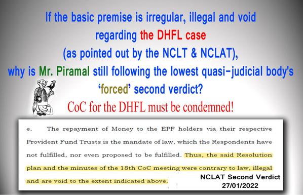 The article strongly commends the NCLT (May 19, 2021) and NCLAT (January 27, 2022) for their bold rulings in the DHFL insolvency case, which criticized the exclusion of ex-promoters, exposed irregularities in the resolution plan by Ajay Piramal, and questioned the opaque conduct of the RBI-appointed Committee of Creditors (CoC). It highlights the lack of transparency in auditing, denied access to CoC audits under RTI, and systemic disregard for small depositors. The authors critique the Supreme Court’s April 1, 2025, judgment for upholding the resolution plan without adequately addressing these issues, while remanding the matter of avoidance transaction recoveries to the NCLT. Emphasizing a pro-people, constitutional ethos, the piece appeals to NCLT and NCLAT to uphold their earlier stances and protect public interest, calling for justice and restitution for DHFL’s small depositors.