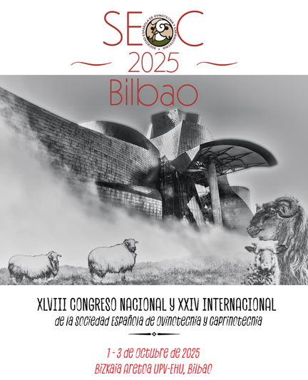 XLVIII Congreso Nacional y XXIV Internacional de la Sociedad Española de Ovinotecnia y Caprinotecnia (SEOC) 
Información: https://seoc.eu/es/proximo-congreso/