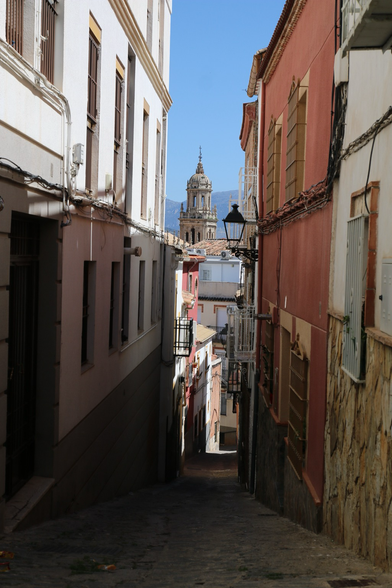 Vista en la catedral de Jaén, Andalucía