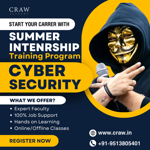 Join Summer Internship Training Program in Cyber Security
