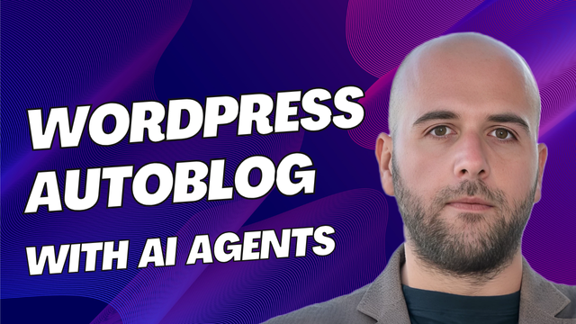 wordpress autoblogging easy with vume.ai