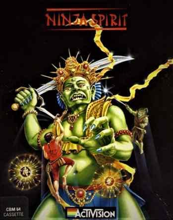 Cover image of Ninja Spirit (1988)