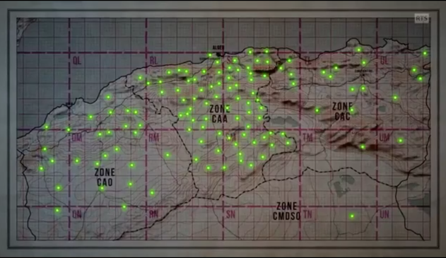 L'armée française a fait usage de gaz chimiques interdits durant la guerre d'Algérie. Les responsables de l'époque ont ordonné, testé puis utilisé à grande échelle des gaz toxiques pour éliminer les combattants de l'Armée de Libération Nationale cachés dans des grottes dans des zones de montagne. Avec la torture et le déplacement des populations, la guerre chimique est le dernier élément d'une série de brèches dans les engagements internationaux de la France que celle-ci a bafoués pour mener sa guerre coloniale. Enquête inédite sur ce scandale qui demeure encore largement méconnu aujourd'hui.
RTS, Suisse.""