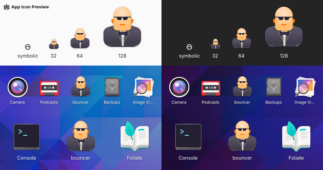 Bouncer icon.