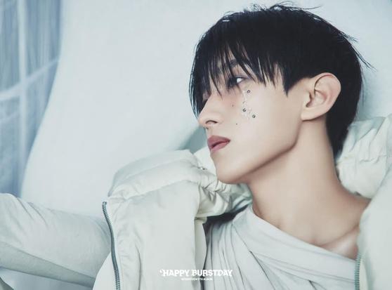Image shows DK from Seventeen.