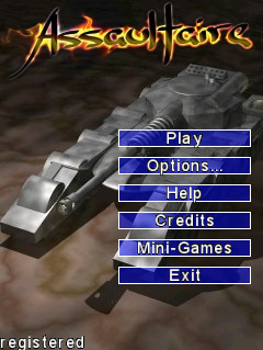 Main menu