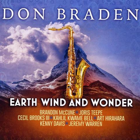 An image of the cover of the record album 'Earth Wind and Wonder' by Don Braden
