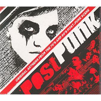 Pochette de disque d'une compilation post punk