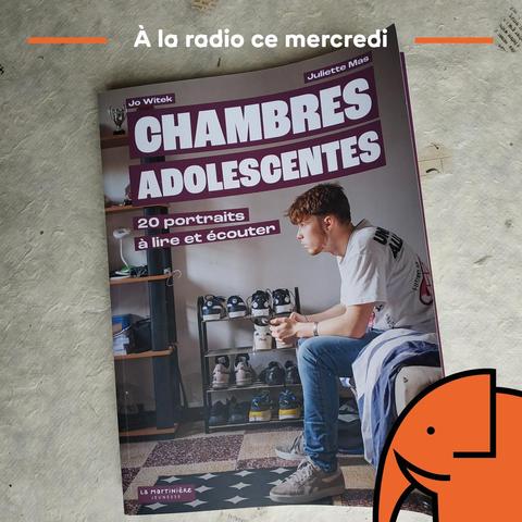 Couverture de "Chambres adolescentes" de Jo Witek et Juliette Mas