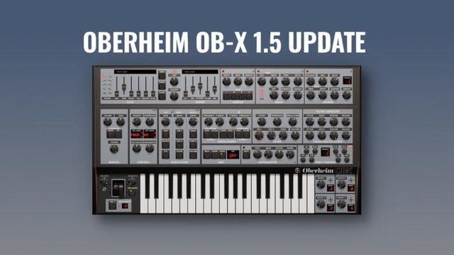GForce OB-X 1.5 update