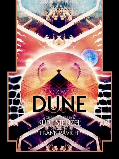 Four posters for the 2013 American-French documentary “Jodorowsky's Dune” from The USA, Japan, Ukraine and France.
