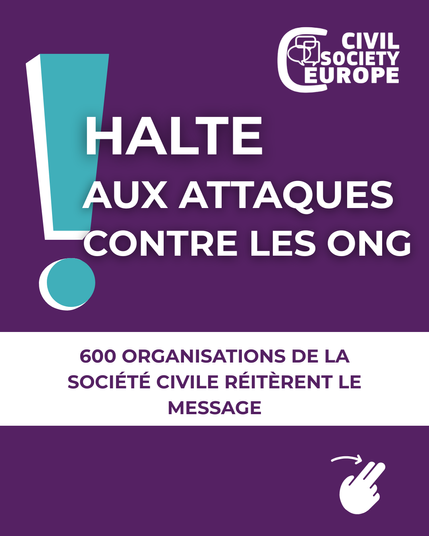 halte aux attaques contre les ong
