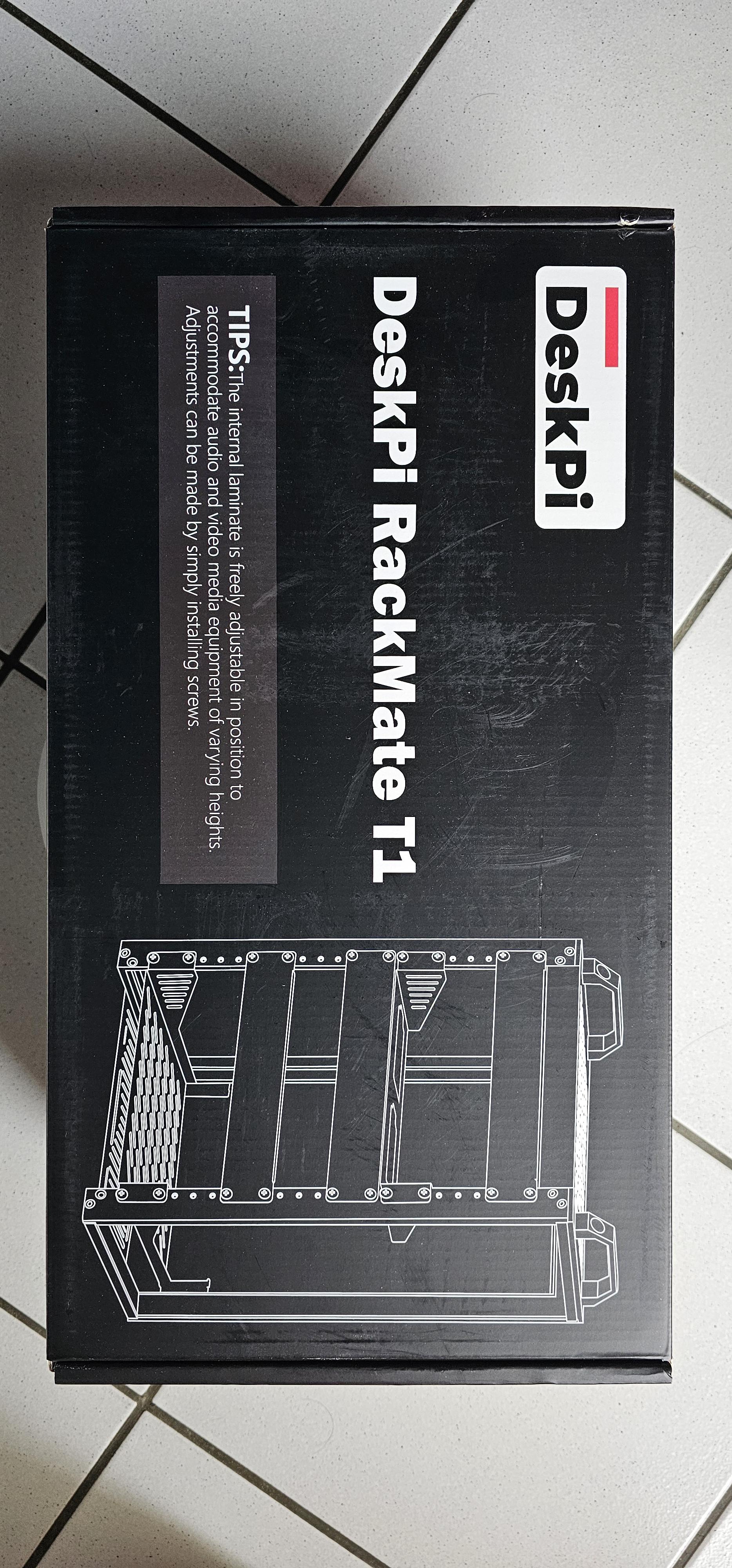 Photo of DeskPi RackMate T1 box