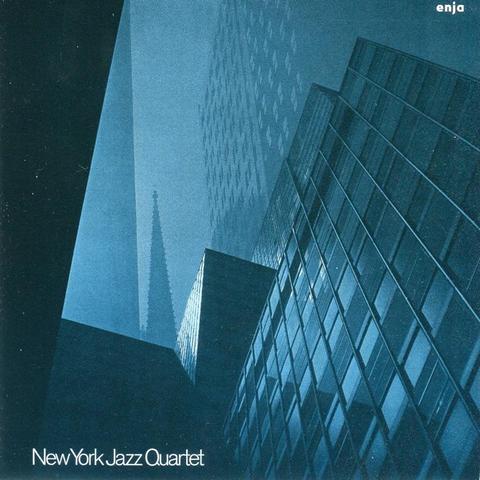 An image of the cover of the record album 'Surge' by New York Jazz Quartet
