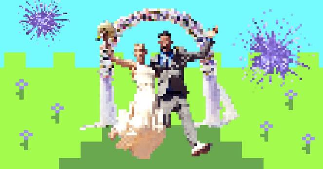 Minecraft Love: Couples Marry In Their Favorite Game Worlds.