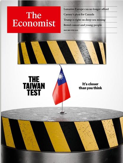 Real Economist Cover “The Taiwan Test - it’s closet than you think”