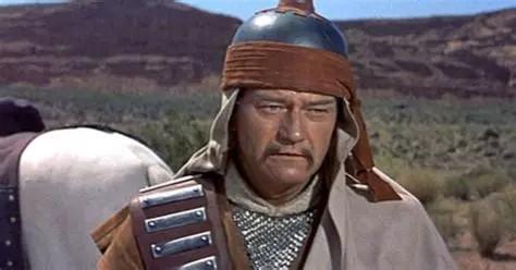 Image depicting John Wayne as Ghengis Kahn.