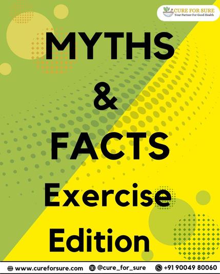 🌟 MYTHS & FACTS: Exercise Edition

✨ Want expert health tips?
📍 Visit: www.cureforsure.com
📩 Contact Us: +91 9004980060
📲 Join Our WhatsApp Channel: https://shorturl.at/fCb5x
📸 Follow us on Instagram: @cure_for_sure

#ExerciseMyths #NoPainNoGain #ListenToYourBody #TrainSmart #InjuryPrevention #FitnessFacts #MuscleRecovery #StrengthTraining #StayActive #WellnessJourney