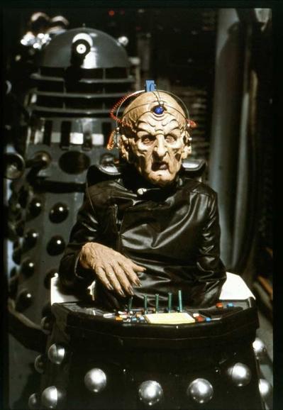 Michael Wisher as Davros in Genesis of the Daleks 