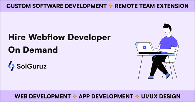 Hire experienced Webflow developers