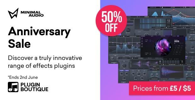 Minimal Audio Anniversary Sale