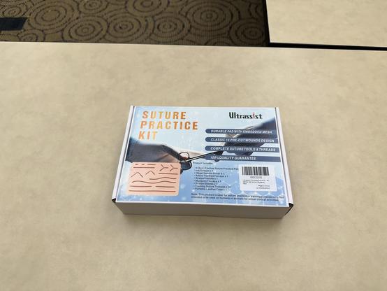 Medical students use Ultrassist Suture Practice Kits in Suture Event Held April 11 at UMD. 